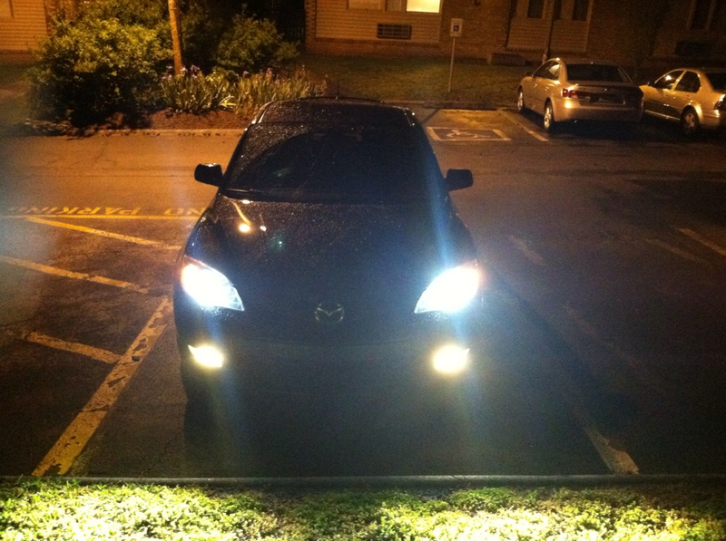 Illustration for article titled Yellow Fogs on my Mazda